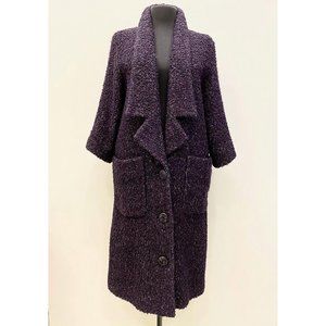 Amazing Chanel whool coat with scarf XS ( Chanel size 34 )